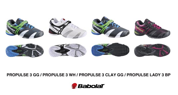 PROPULSE 3 GG／PROPULSE 3 WH／PROPULSE 3 CLAY GG／PROPULSE LADY 3 BP