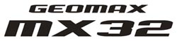 ロゴ：GEOMAX MX32