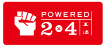 「POWERED・2×4工法」ロゴ