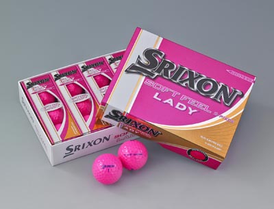 NEW「スリクソンSOFT FEEL LADY」ゴルフボール