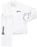 レインジャケット＆パンツ（メンズ）「SMR6000」：ホワイト