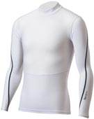 スリクソン 長袖メッシュアンダーシャツ（メンズ）「SMA6001」：ホワイト