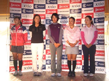 横峯プロ、北田プロ、森田プロ、青山プロ、井芹プロ