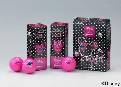 大人かわいいディズニーのゴルフボール Disney Sport Produced By Srixon からゴルフボールを新発売 住友ゴム工業