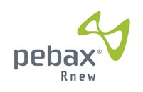 ロゴ：pebax(R) Rnew