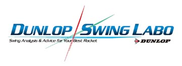 ロゴ：DUNLOP SWING LABO