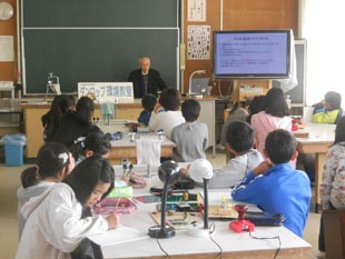 地球温暖化についての学習