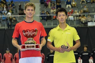 左:エブデン選手 右:杉田選手