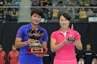 左:カムカム選手 右:桑田選手