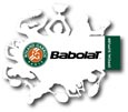 ロゴ：ROLAND GARROS・BabolaT