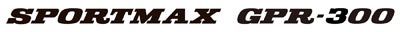 ロゴ：SPORTMAX GPR-300