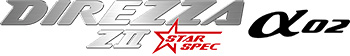 ロゴ:DIREZZA ZII★α02
