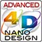 ロゴ：ADVANCED 4D NANO DESIGN