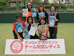シニアの部 優勝 チーム名「Smile」