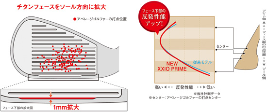 つかまりの良さと46インチシャフトが生み出す、美しく力強い飛び