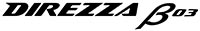 ロゴ：DIREZZA β03
