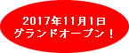 2017年11月1日グランドオープン！