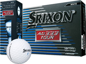 ソフト系の頂点へ。ゴルフボール「スリクソン AD333 TOUR」新発売