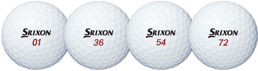 ゴルフボール スリクソン Z Starシリーズ 限定ナンバー を新発売 お客様の声を反映したゴルフにまつわる2桁のナンバーをプリント 住友ゴム工業