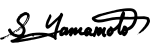 sign-Satoru Yamamoto