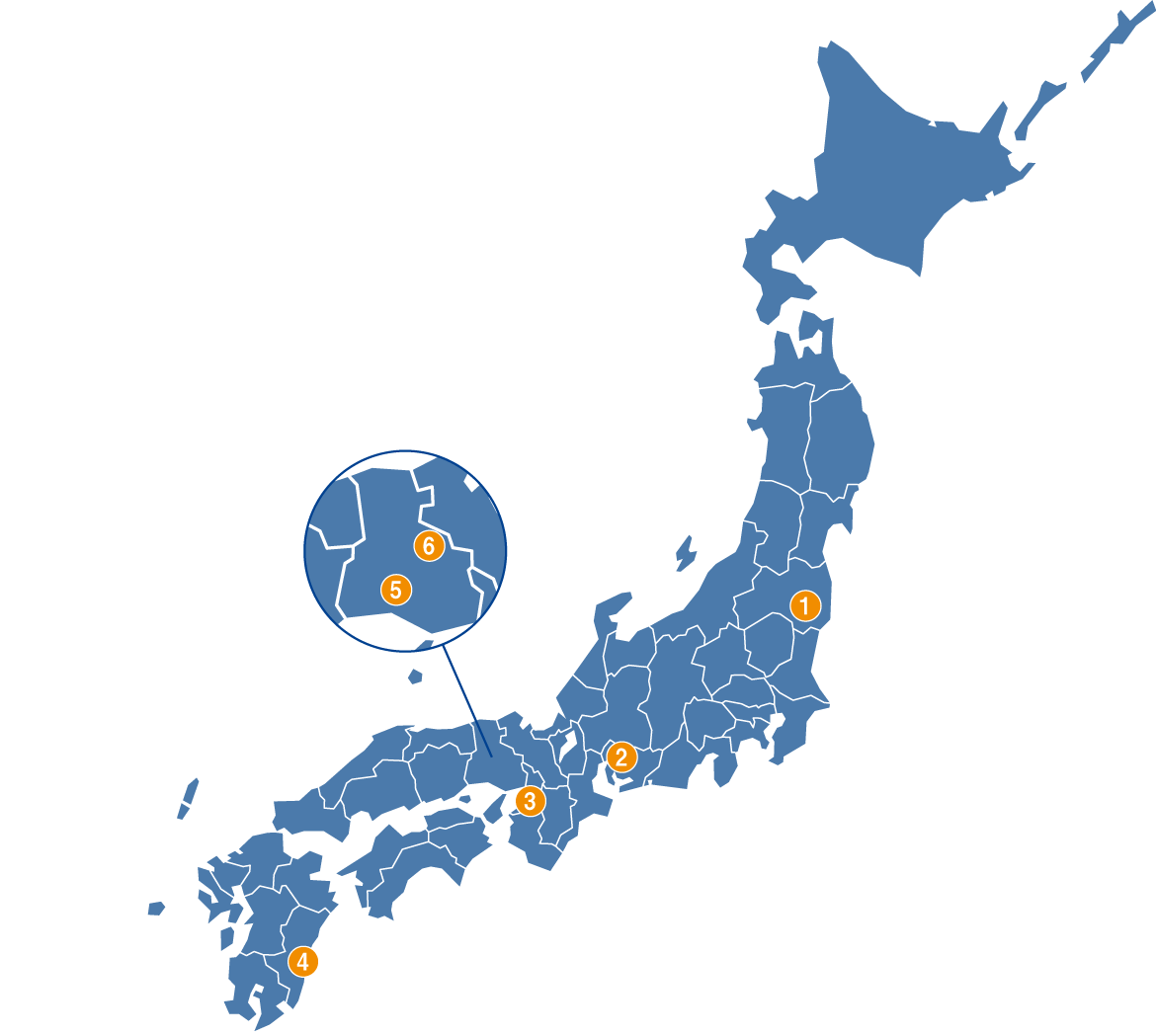 map: Japan