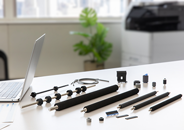 Rubber Parts for Office Equipment