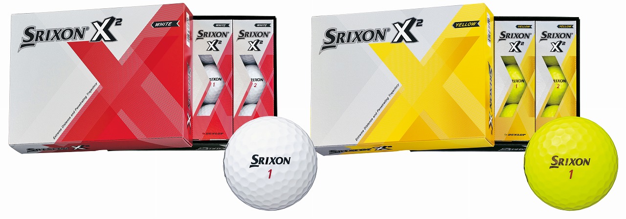 DUNLOP NEW SRIXON-ｘ-2 (ホワイト＆イエロー)