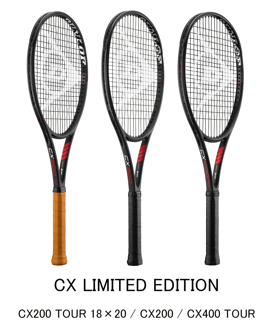 ダンロップテニスラケット「CX LIMITED EDITION」を数量限定で新発売 ～人気のボックス形状「CX」シリーズから精悍なブラックのモデルが3機種登場～  | 住友ゴム工業