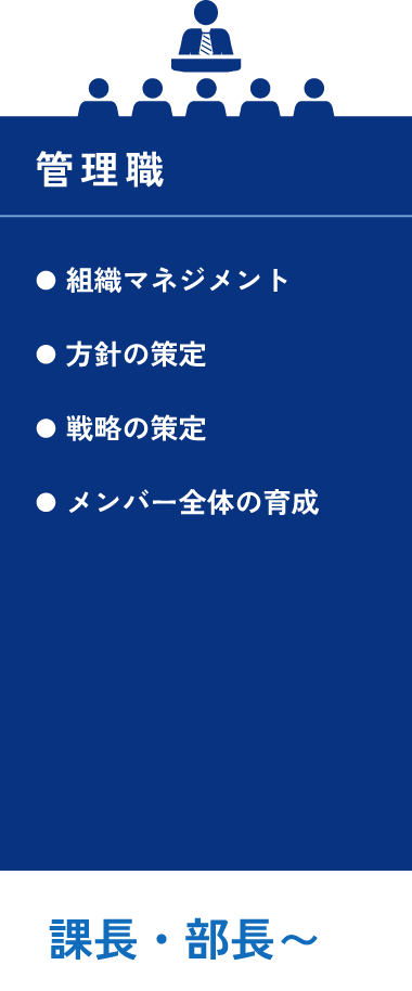 総合職 キャリアステップ図