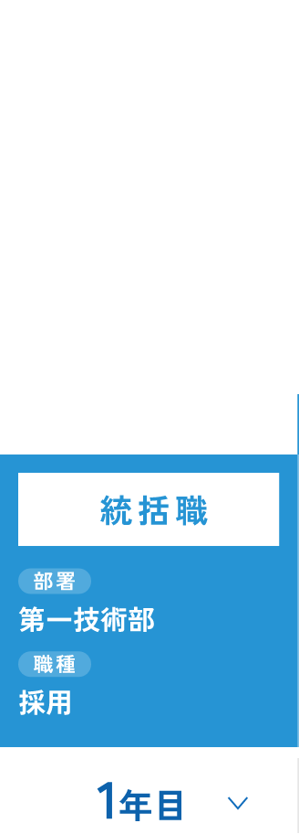 2005年入社／技術系／部長（男性）