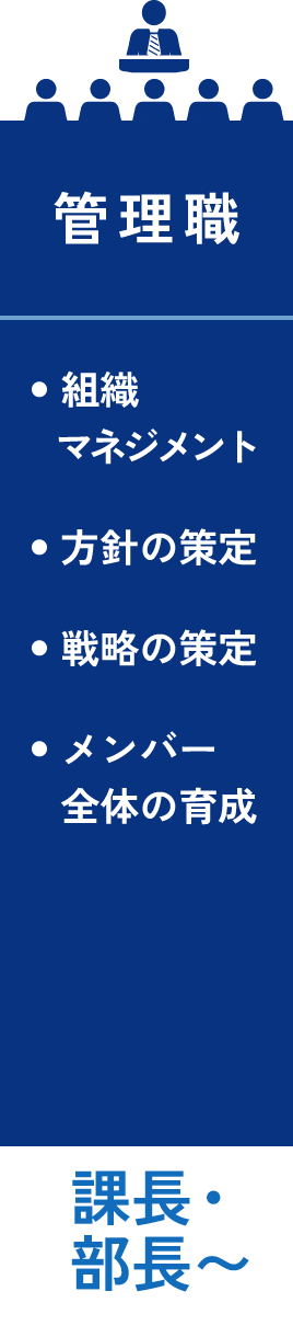 総合職 キャリアステップ図